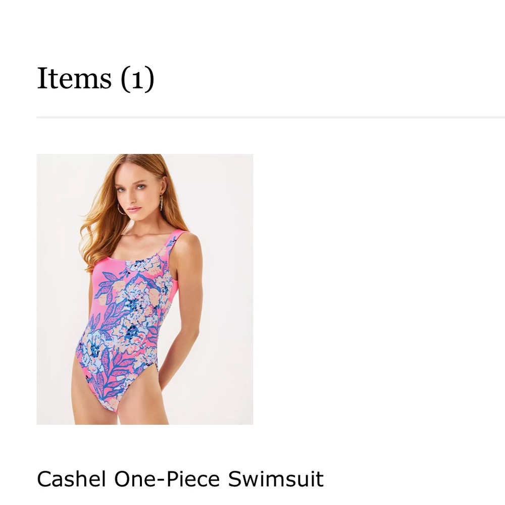 Lilly Pulitzer Cashel One-Piece Swimsuit